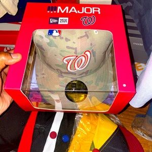 Majordc Camouflage Washington Nationals Fitted